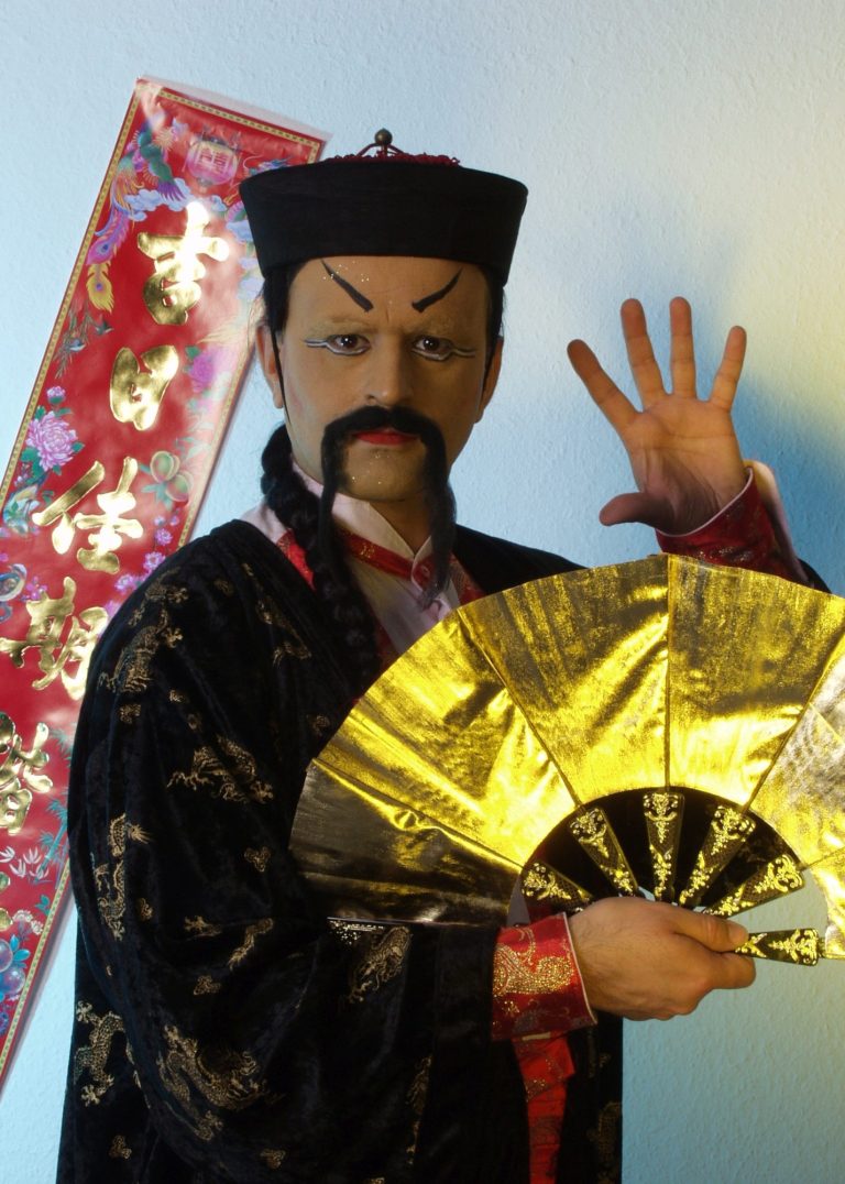 Fanthomas als chinesischer Zauberer